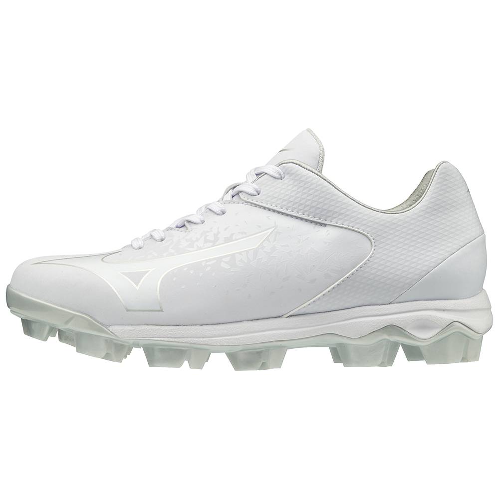 Tenis Softball Mizuno Finch Select Nine Molded - Mulher - Branco - JDTNQ0259